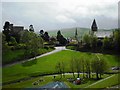 Burn Braes Park from Rowhead Terrace