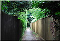 Elm Lane as a footpath