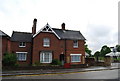 Building by an entrance to Tonbridge School, London Rd