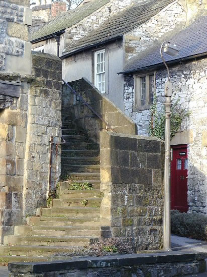 Bakewell - Old Town Hall Steps