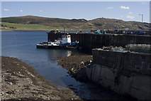 NG8688 : Pier at Aird Point, Aultbea by Tom Richardson