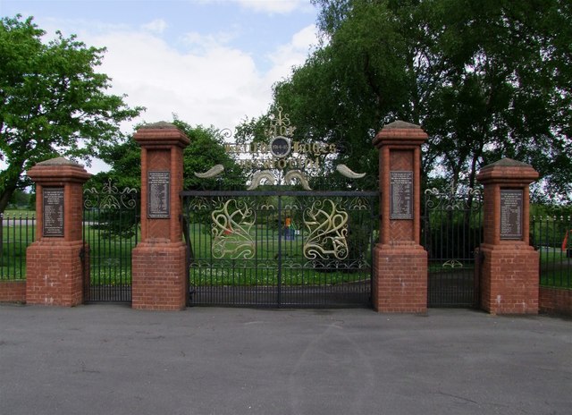 Heath Hayes War Memorial Gates