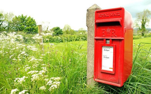 Letter box, Hillhall, Lisburn