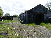 M3715 : Old building and new treatment race, Mulroog West Townland by Mac McCarron