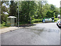 Bus stop and recycling centre Tenterden Drive