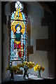 Memorial stained glass window, Preston Church