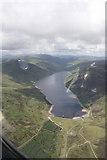NN8126 : Loch Turret Reservoir from 3000 ft MSL by Ulrich McCowan MacDonald