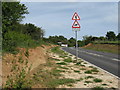 Recently reconstructed road near Industrial Park