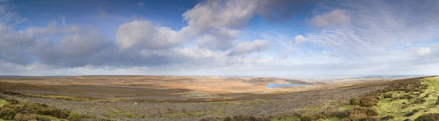 Moorland vista, Hise Hope, Weardale