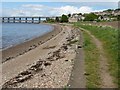 The beach at Wormit Bay