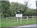 Llandrinio Welsh village of the year 2000 sign