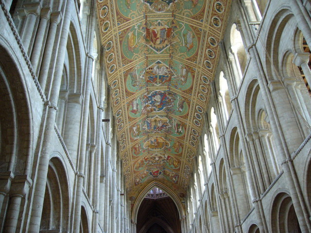 The Painted Ceiling Ely Cathedral C David Seale Cc By Sa 2 0