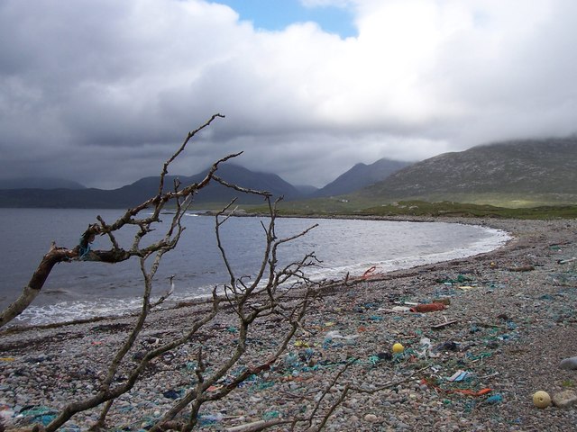 Looking north across Bagh Stithcliet, Harris