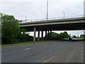 The M77 crosses Kennishead Road