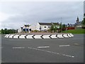 Roundabout near Leverndale Hospital