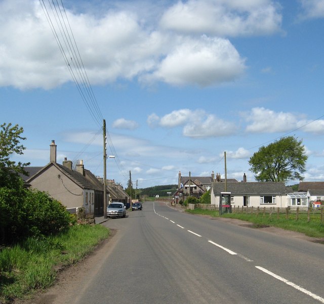 Newbigging in South Lanarkshire © James Denham :: Geograph Britain and ...