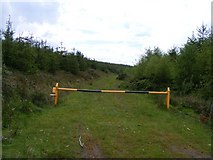 M5506 : Entrance to forest track - Boleyneendorrish Townland by Mac McCarron