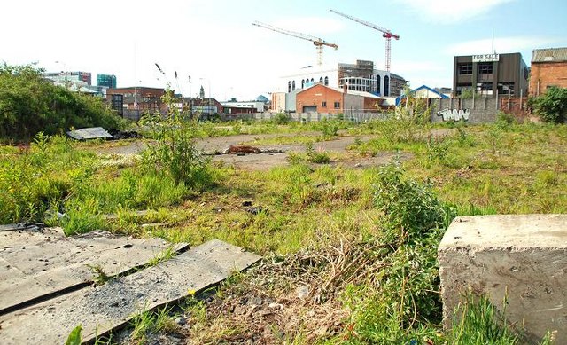 Cleared land, Belfast (2)