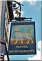 The sign of the White Hart, Gainsborough