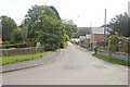 Road east from church