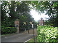 Entrance to Highbrook Hall at  Lyss Place