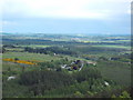 View from Corrennie Quarry