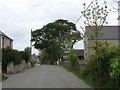 The southern section of the main village street of Carreglefn