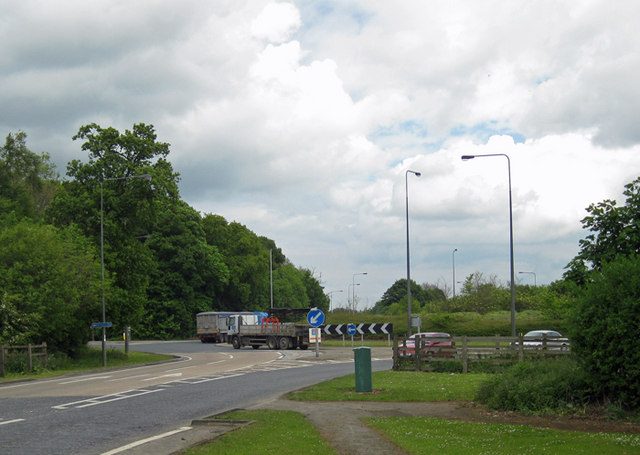 White Cross Roundabout near Leven \u00a9 David Wright :: Geograph Britain ...