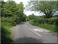 Passing place just past the old brickworks in Hawkley Road