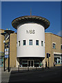 TQ8109 : Entrance to Marks & Spencer's, Priory Meadow Shopping Centre, Hastings by Oast House Archive