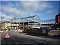 Building on the old Nidd Vale Motors site