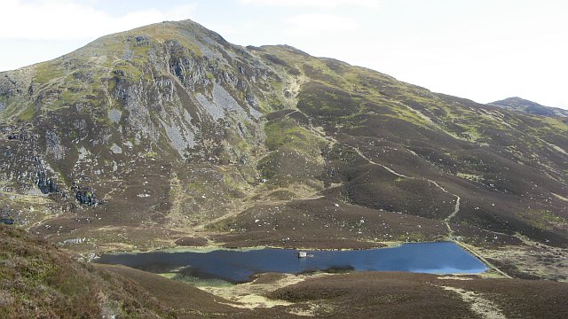 Ben Vrackie and Loch a' Choire