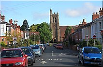 SO7847 : Hampden Road and St Matthias's Church by Bob Embleton
