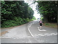 Competitors on the Wessex 100  heading into Tilmore Gardens