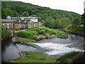 Weir on the River Calder