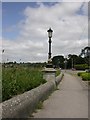 Sandbanks, lamp post