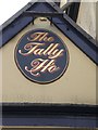 The Tally Ho sign, High Road N12