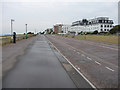 Looking west along East Overcliff Drive