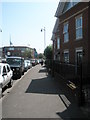 Looking eastwards along Mumby Road