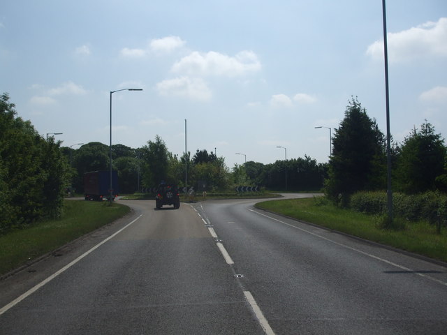 A17 Coddington Moor Roundabout © Glyn Drury cc-by-sa/2.0 :: Geograph ...