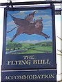 Sign for the Flying Bull