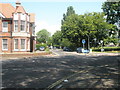 Looking from Stoke Road into Spring Garden Lane