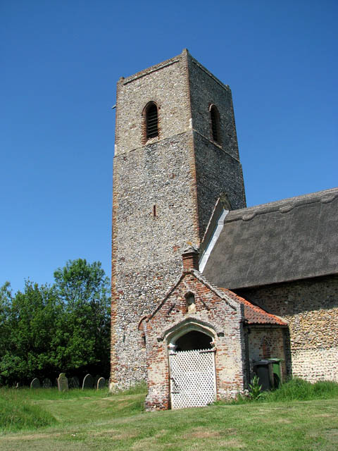 St Andrew's church - porch and tower
