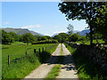 Track to Stangends Farm