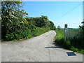 Track to High Fordon Farm