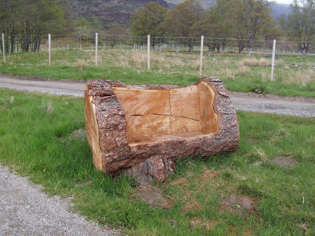 Wooden seat