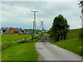 Access road by the Dutch River