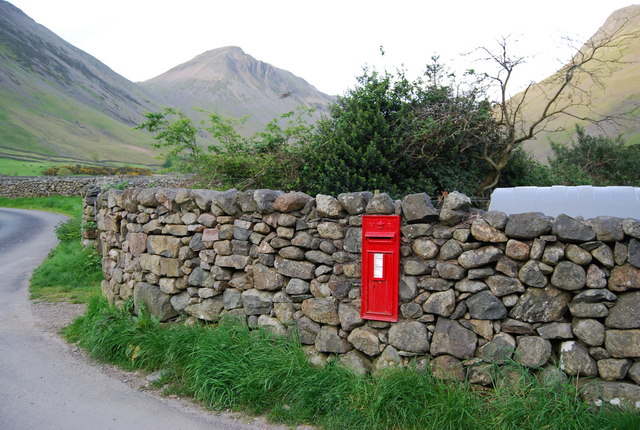 Victorian postbox, Wasdale Head