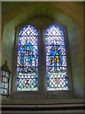 SU7025 : Stained glass window, St Peter's on the Green by Maigheach-gheal