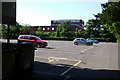 Rugby Police Station from the Town Hall car park